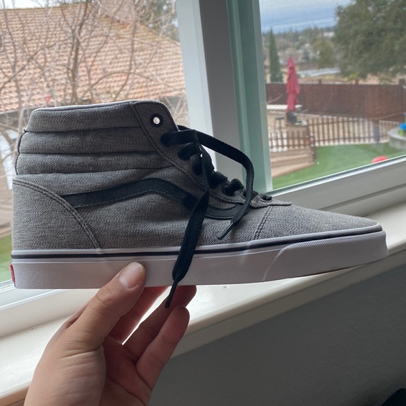 Vans Other - Grey high top vans never worn size 11.5
